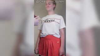 ENF NUDITY TIKTOK CHALLENGE| LADY WITH TAPED MITTS GETS PANTSED!