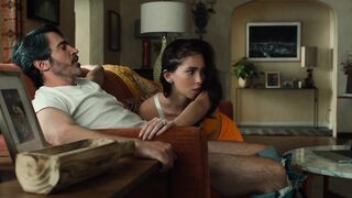 Priscilla Quintana blowjob and Kaley Cuoco bath sex scenes  - Based on a True Story s01e01-07 (2023) hot sex episodes