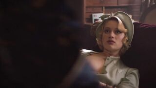 Nadia Tereszkiewicz nude - The Crime Is Mine (2023) topless scene
