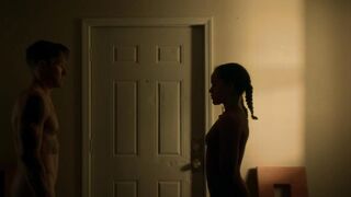 Quintessa Swindell naked - Master Gardener (2023) Short nude scene