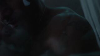 Helena Englert naked - Pokusa (2023) Threesome Sensual Sex Scene (two men and one actress)