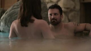 Keep Chambers, Carrie Overgaard topless - Piranha Women (2022) horror nude