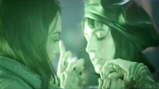 LESBIAN SCENE - Alicia Quinonez, Maria Medina naked - 24 horas a solas (2020)