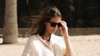 Lisa Carlehed topless - Until We Fall  (2018) Nude Scenes