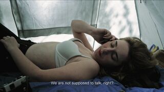 Keren Bergman topless - Like Home (2017) nudity scene