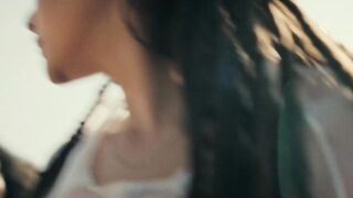 Sasha Lane sexy - Born in the Maelstrom (2017) dramatic scene