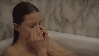 Iben Akerlie topless - Elephant Skin (2015) hot tub nude scene