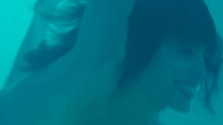Maïwenn Le Besco nude, Estelle Lefébure naked - Le bal des actrices (2009) Underwater nudity movie scene