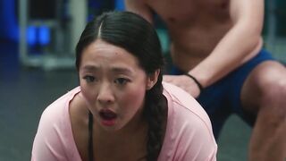 Felicia Andolong hot, Stephanie Hsu sexy, Ashley Park nude - Joy Ride (2023) funny nude episode