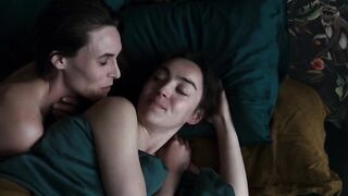 Garance Marillier nude, Julia Chiche hot, Alicia Wolf sexy - Marinette (2023) Lesbian Movie Scene