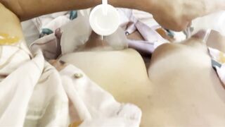 Close Up Tits pump lactation