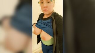 Public Topless at Work