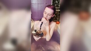 Girls singing topless in the shower. Do you?