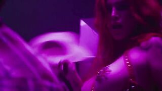 Bella Thorne nude - Rumble Through the Dark (2023) Hot Redhead Actress Scene