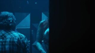 Bella Thorne nude - Rumble Through the Dark (2023) Hot Redhead Actress Scene