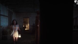 Michela De Rossi nude etc. in a sexy hot lesbian scenes - While the Men are Away s01e01-03 (2023)