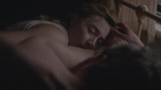 All Sex Scenes with Saoirse Ronan nude in th movie Foe (2023)