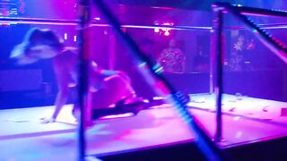 Striptease Scene and Bathroom Sex Idina Menzel, Shantel VanSanten, Emilyne Guglietti nude - American Murderer (2022)