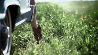 Naked Outdoors❤️ Try Walking