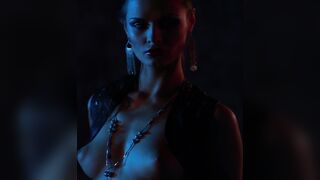 Erotic Art Lady ❣️ Topless Fashion Videoshoot