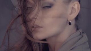 Nudity Art Studio ❥ Beauty Lady wearing a sweatshirt