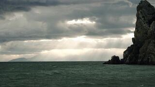 Erotic Art ☉ Nude Cutie and North Wind