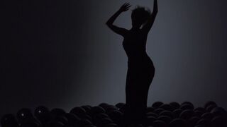 Erotic on Stage ☉ Redhead with Balls