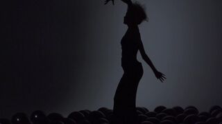 Erotic on Stage ☉ Redhead with Balls