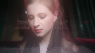 Topless Art Story ❣️ Young Black Widow