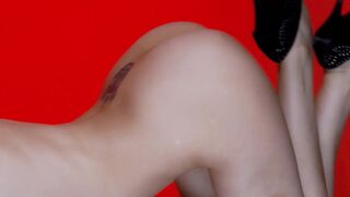 Nudity Art ❣️ Cutie in Red Room