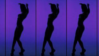 Topless Art Lady Footage ❣️ Gold, bliss and colors