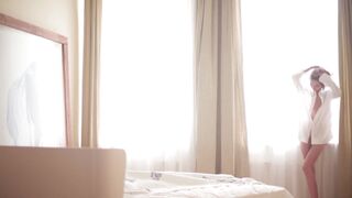 Erotic Model on the Bed ❣️ Nudity Art