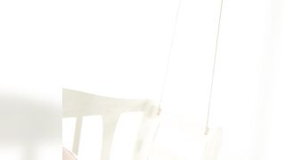 Erotic Art Lady ☉ White Swing