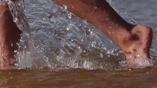Topless Videotape Lady ❣️ In the Beach