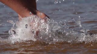 Topless Videotape Lady ❣️ In the Beach