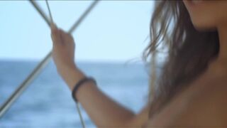 Naked Art Story ☉ Two Spanish Girls on the sea