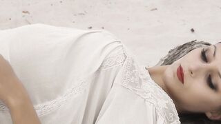 Nudity Art Clip ❥ Lady in Sand