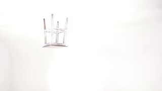 Erotic Art Story ☉ Lady and Tabouret ❥ White Label