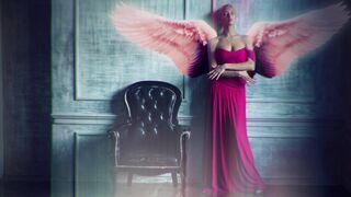 topless Art ❣️ Blonde Angel