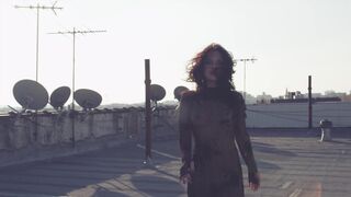 Nudity Art ❥ Nude Model on the Roof