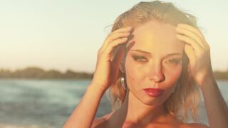 Nude on Stage ☉ Sunset Outdoors