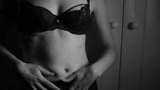 Black and White ❤️ Masturbation Art