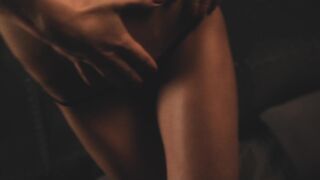 Explicit Striptease by Sexual Brunette