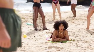 Virginia Gardner hot, Genesis Estevez nude, Esmeralda Felixtopless - Beautiful Wedding (2024)