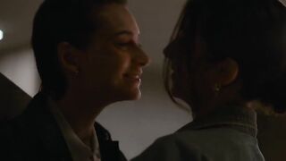 Lesbian Hot Scenes Sophie Desmarais, Nour Belkhiria sexy - Days of Happiness (2023) hot scenes