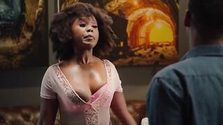 El Vannemé-Bekink sexy, Kanyi Nokwe, Claudine Ullman hot - Office Invasion (2022) hot movie scenes