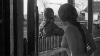 Gór Nagy Mária topless - Csend és kiáltás (1968) Classic Nude Movie Scene