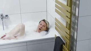 Simona Peková, Annette Nesvadbová hot - She Came at Night (2023) Bathroom Scene