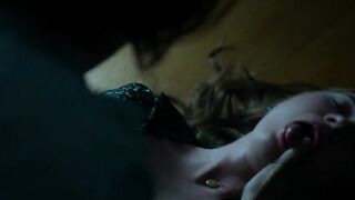 Karen Gillan hot. Sleeping Dogs (2024) Dressed sex scene