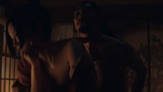 Yuka Kouri Nude. Shôgun s01e07 (2024) Doggy Sex Scene